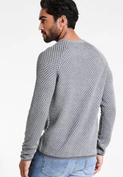 Pier One Hombre Jersey De Punto - Mottled Grey/anthracite 9 Pier One Hombre Jersey De Punto - Mottled Grey/anthracite -Ofertas Pier One Tienda 4e3451eecd6c40a682c77a8695dca2cc