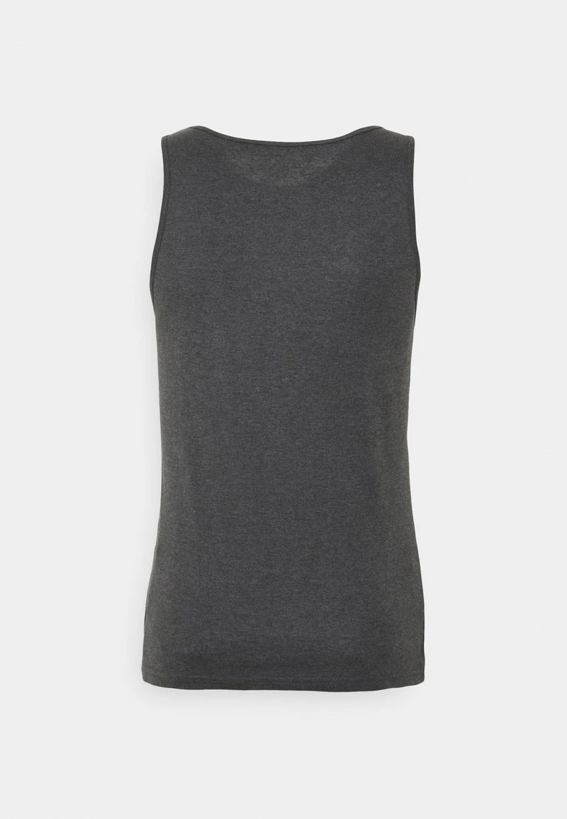 Pier One Hombre 3 PACK - Camiseta Interior - Black/khaki/mottled Dark Grey 5 Pier One Hombre 3 PACK - Camiseta Interior - Black/khaki/mottled Dark Grey - Imagen 3