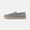 Pier One Hombre LEATHER - Alpargatas - Grey