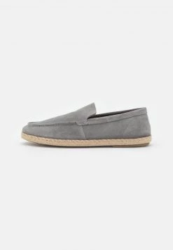 Pier One Hombre LEATHER - Alpargatas - Grey