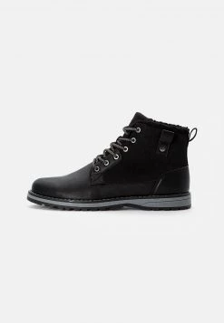 Pier One Hombre Botines Con Cordones - Black