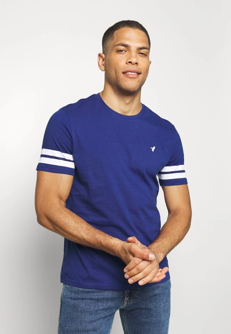 Pier One Hombre Camiseta Estampada - Blue 3 Pier One Hombre Camiseta Estampada - Blue