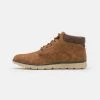 Pier One Hombre Botines Con Cordones - Cognac