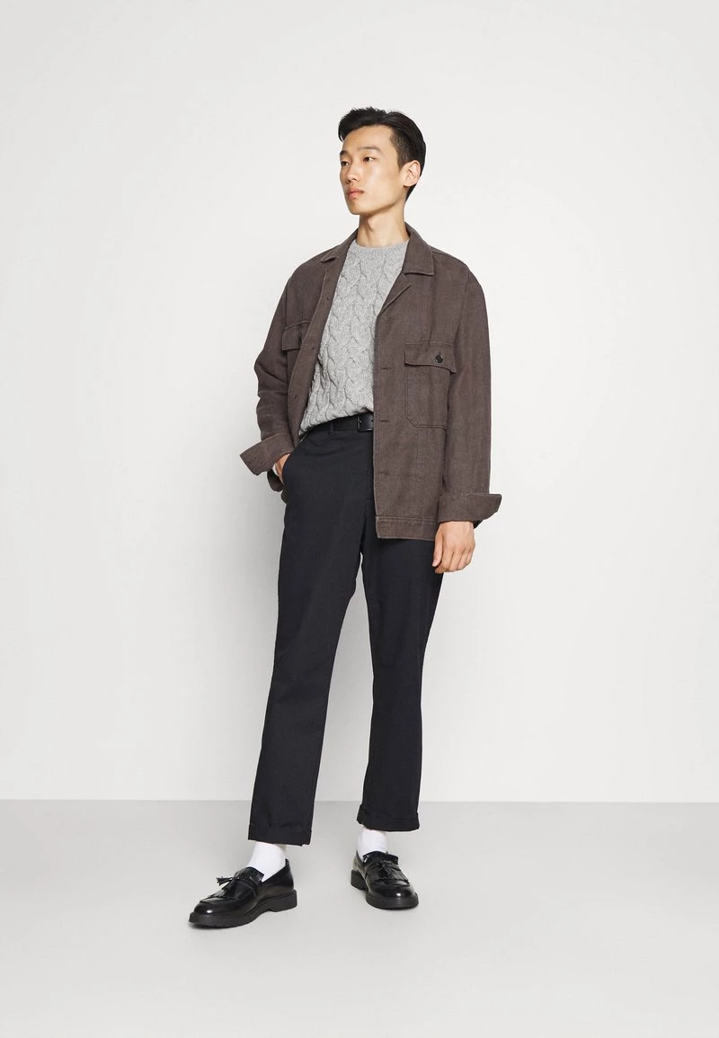 Pier One Hombre Jersey De Punto - Mottled Light Grey 4 Pier One Hombre Jersey De Punto - Mottled Light Grey - Imagen 2