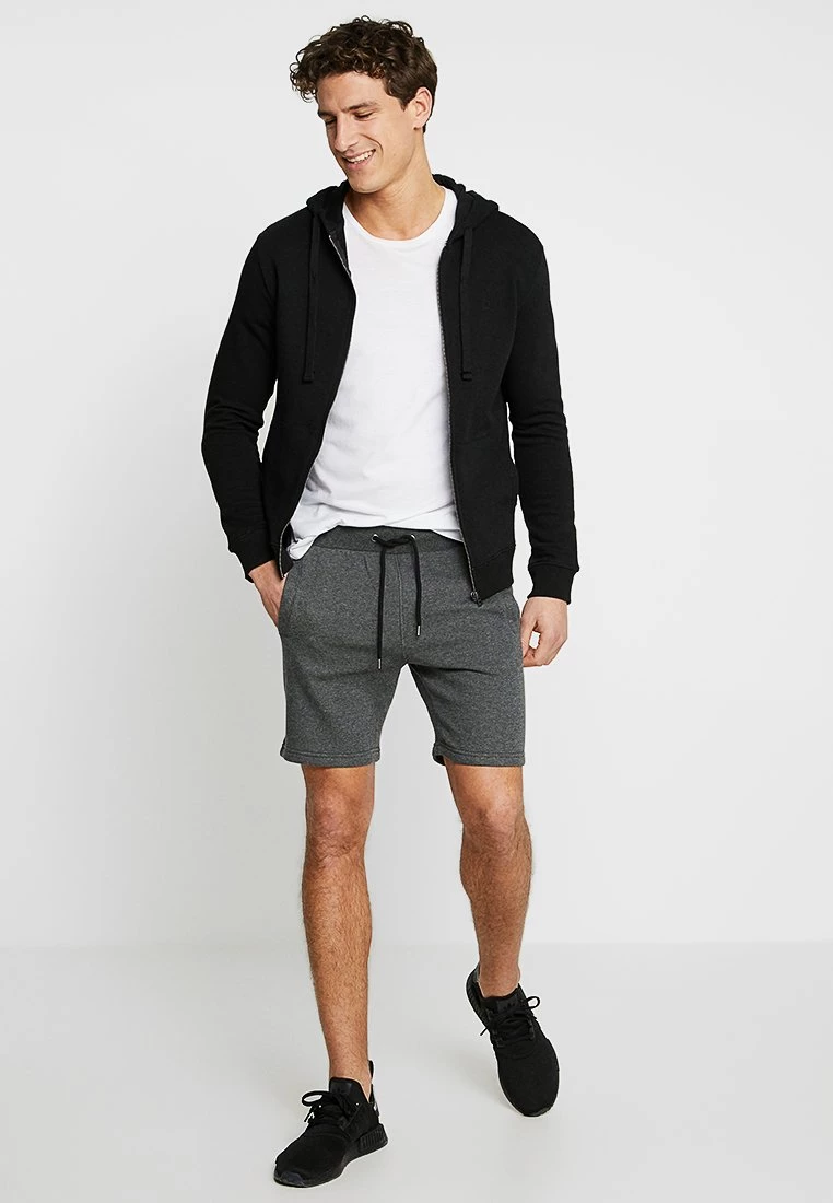 Pier One Hombre Pantalones Deportivos - Mottled Dark Grey 4 Pier One Hombre Pantalones Deportivos - Mottled Dark Grey - Imagen 2