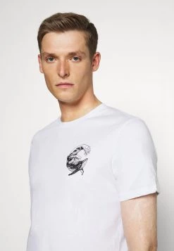 Pier One Hombre Camiseta Estampada - White -Ofertas Pier One Tienda 55b632cba537473898bf90f00327c01b