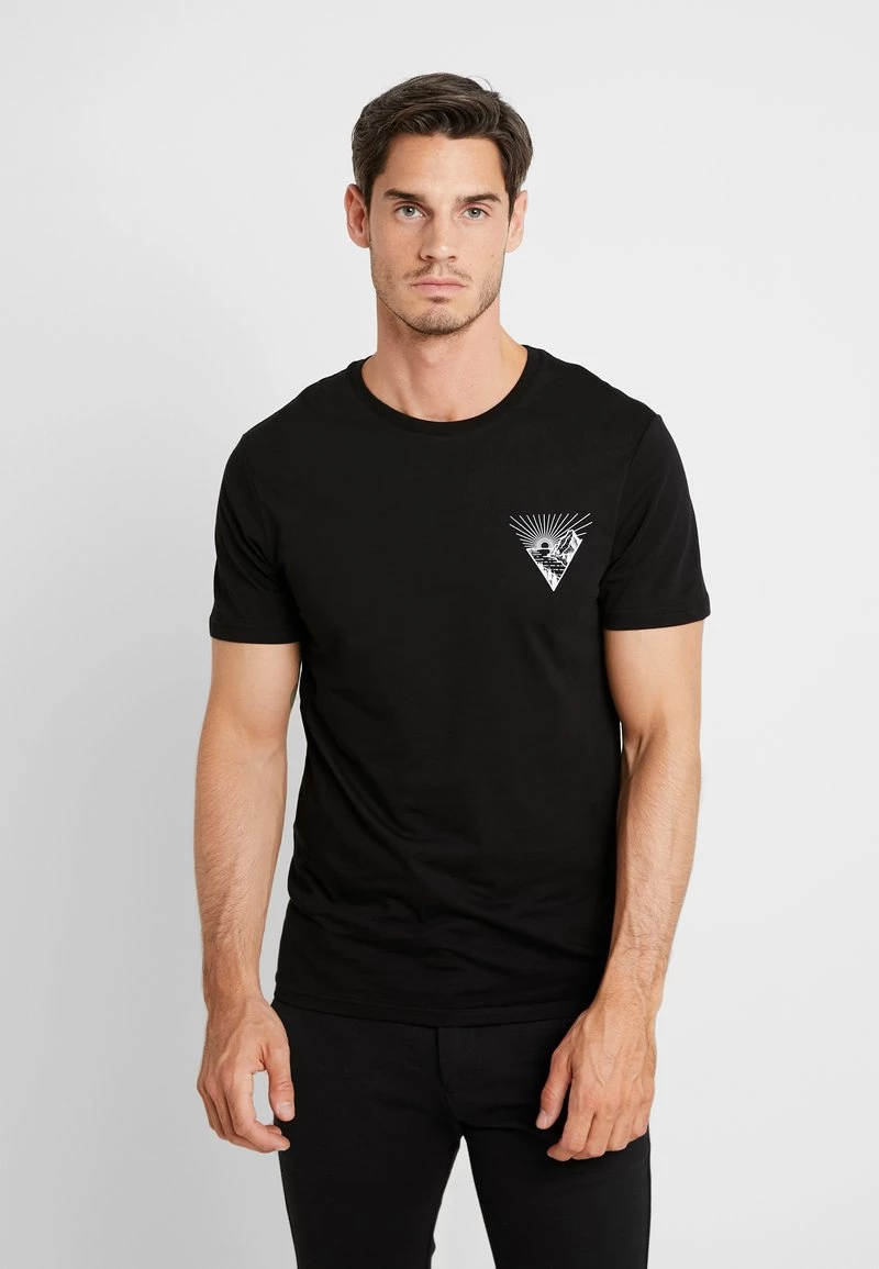 Pier One Hombre Camiseta Estampada - Black 3 Pier One Hombre Camiseta Estampada - Black