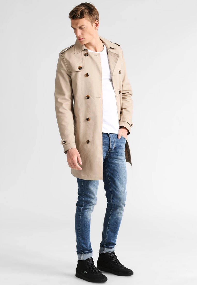 Pier One Hombre Gabardina - Beige 4 Pier One Hombre Gabardina - Beige - Imagen 2