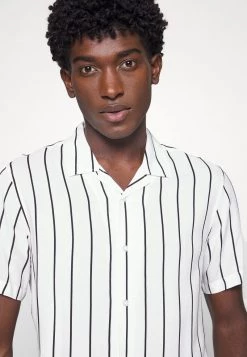 Pier One Hombre 2 PACK - Camisa - Black/white -Ofertas Pier One Tienda 57ce1e0e5f264ad1b69f99a43f374e15