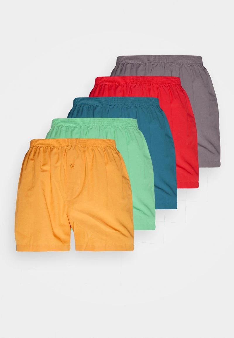 Pier One Hombre 5 PACK - Boxer - Blue/green/purple 3 Pier One Hombre 5 PACK - Boxer - Blue/green/purple