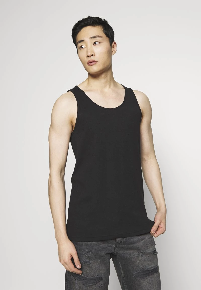 Pier One Hombre 3 PACK - Top - White/black 5 Pier One Hombre 3 PACK - Top - White/black - Imagen 3