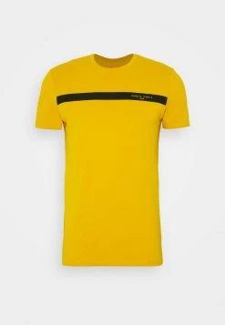 Pier One Camiseta Estampada - Yellow, Hombre -Ofertas Pier One Tienda 5ae44b0e3455438a981b5924c6452fc0