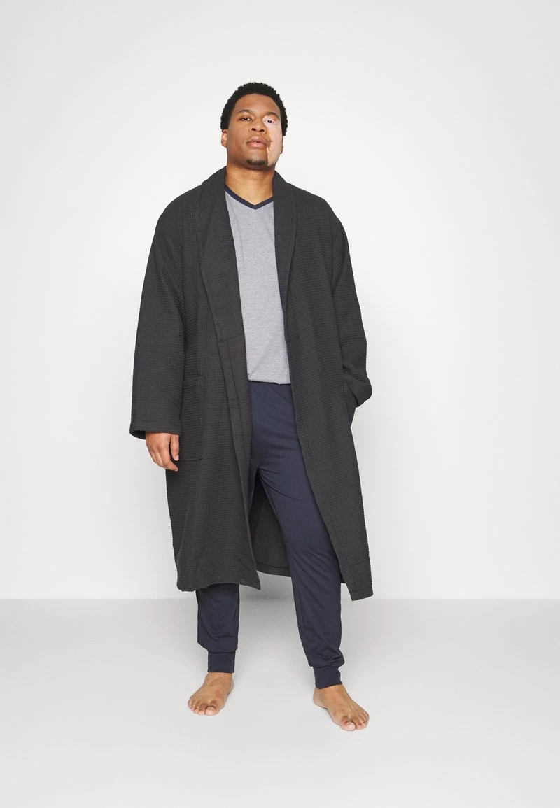 Pier One Hombre Albornoz - Black 4 Pier One Hombre Albornoz - Black - Imagen 2