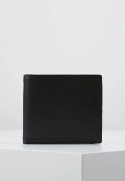 Pier One Hombre LEATHER - Monedero - Black