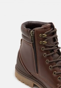 Pier One Hombre Botines Con Cordones - Brown -Ofertas Pier One Tienda 5da6469755bc4e92ab6998a6824e9108
