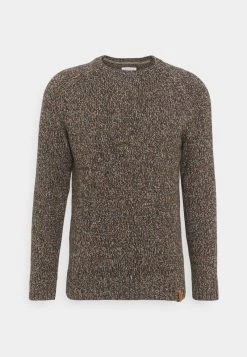 Pier One Hombre Jersey De Punto - Mottled Brown -Ofertas Pier One Tienda 6257e2a4ae714b3e8be4edb52c69a7c0