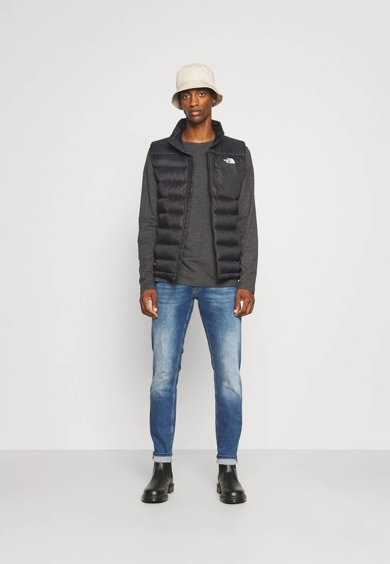 Pier One 2 PACK - Camiseta De Manga Larga - Dark Grey/black, Hombre 3 Pier One 2 PACK - Camiseta De Manga Larga - Dark Grey/black, Hombre