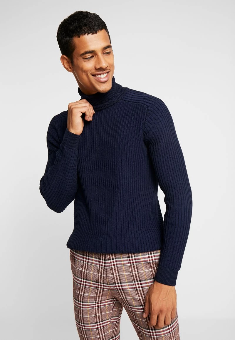 Pier One Hombre Jersey De Punto - Mottled Dark Blue 3 Pier One Hombre Jersey De Punto - Mottled Dark Blue