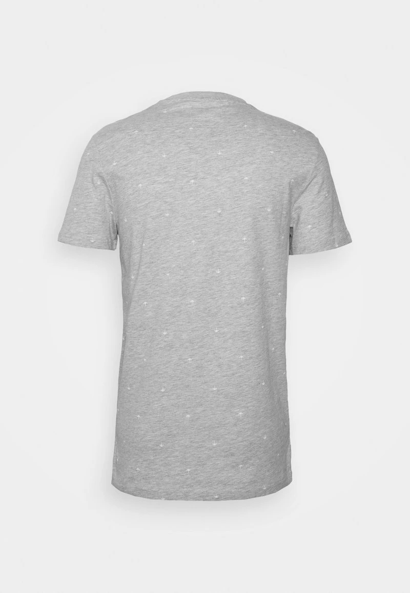 Pier One Hombre Camiseta Estampada - Light Grey Melange 4 Pier One Hombre Camiseta Estampada - Light Grey Melange - Imagen 2