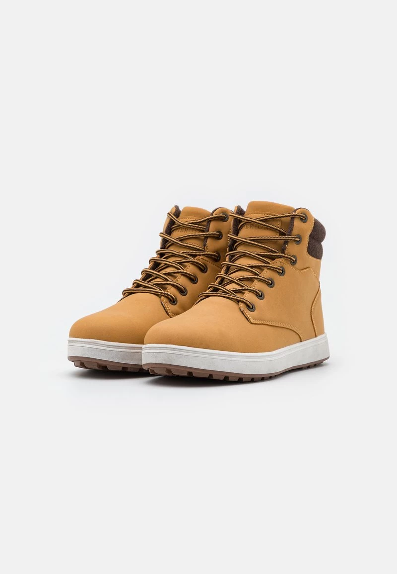Pier One Hombre Botines Con Cordones - Camel 4 Pier One Hombre Botines Con Cordones - Camel - Imagen 2