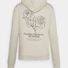 Pier One Hombre FLORAL HOODIE - Sudadera - Tan -Ofertas Pier One Tienda 6d91c653b646422aa0e58fd9f75cb1ac