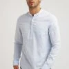 Pier One Camisa - Light Blue, Hombre