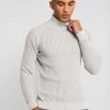 Pier One Hombre Jersey De Punto - 111 - Mottled Light Grey