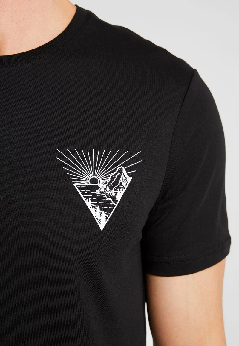 Pier One Hombre Camiseta Estampada - Black 8 Pier One Hombre Camiseta Estampada - Black - Imagen 6