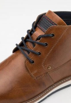 Pier One Hombre LEATHER - Botines Con Cordones - Cognac -Ofertas Pier One Tienda 72e59d1e4d5b4b1eae4b5f96014aeb4b
