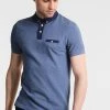 Pier One Hombre Polo - Blue Melange