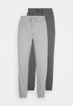 Pier One Hombre 2 PACK - Pantalón De Pijama - Mottled Dark Grey/mottled Grey -Ofertas Pier One Tienda 7438e3af94d84f41a7e5cef68ab55737
