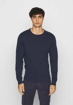 Pier One 2 PACK - Jersey De Punto - Dark Blue/mottled Dark Grey, Hombre -Ofertas Pier One Tienda 747d99ca9b20485297cd9a383952958e