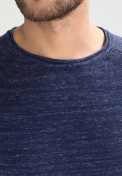 Pier One Jersey De Punto - Mottled Blue, Hombre -Ofertas Pier One Tienda 75e9a26aff2c4026be3ca0dba6457c21