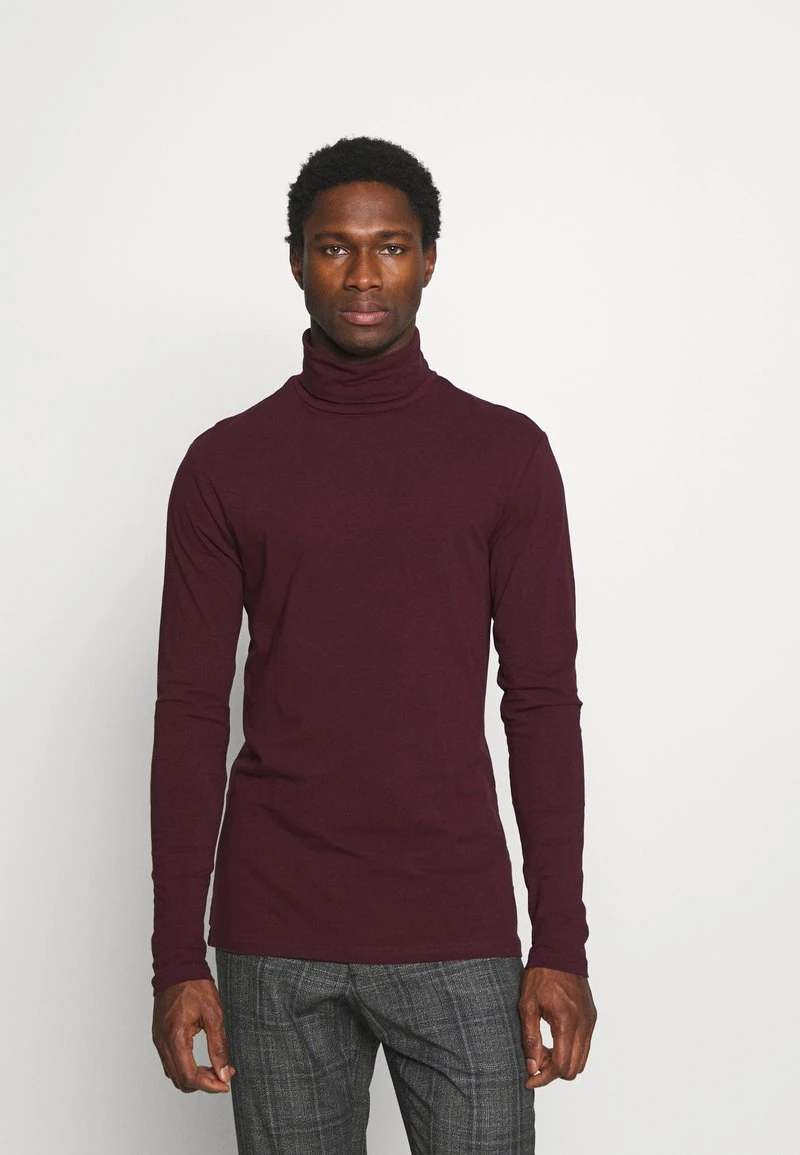 Pier One Hombre Camiseta De Manga Larga - Bordeaux 3 Pier One Hombre Camiseta De Manga Larga - Bordeaux