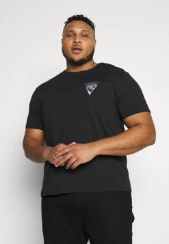 Pier One Hombre Camiseta Estampada - Black