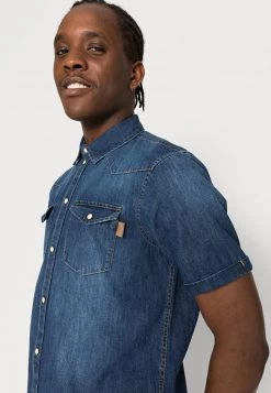 Pier One Hombre Camisa - Dark Blue -Ofertas Pier One Tienda 785b24cabc8c4d8fb81212a577be2bb7