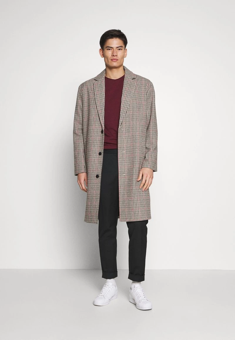 Pier One Hombre Camiseta Básica - Bordeaux 4 Pier One Hombre Camiseta Básica - Bordeaux - Imagen 2