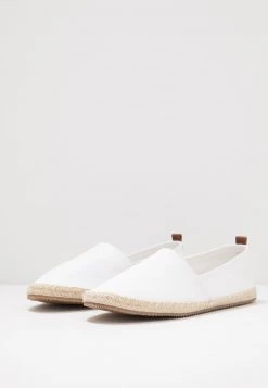 Pier One Unisexo RENA ESPADRILLE UNISEX - Alpargatas - White -Ofertas Pier One Tienda 7e077ed70ce54cb49199963da195d601
