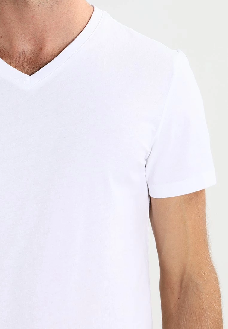 Pier One Hombre 2 PACK - Camiseta Básica - White 7 Pier One Hombre 2 PACK - Camiseta Básica - White - Imagen 5