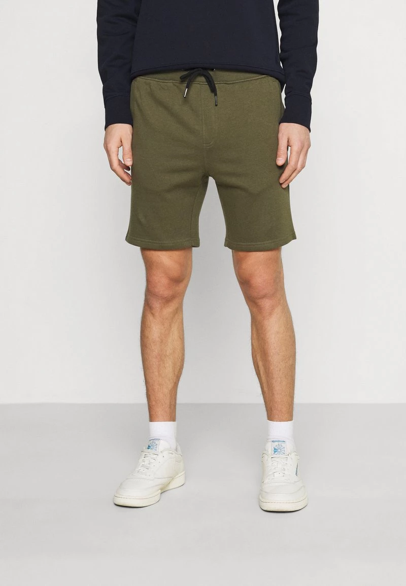Pier One Hombre 2 PACK - Shorts - Black/olive 4 Pier One Hombre 2 PACK - Shorts - Black/olive - Imagen 2