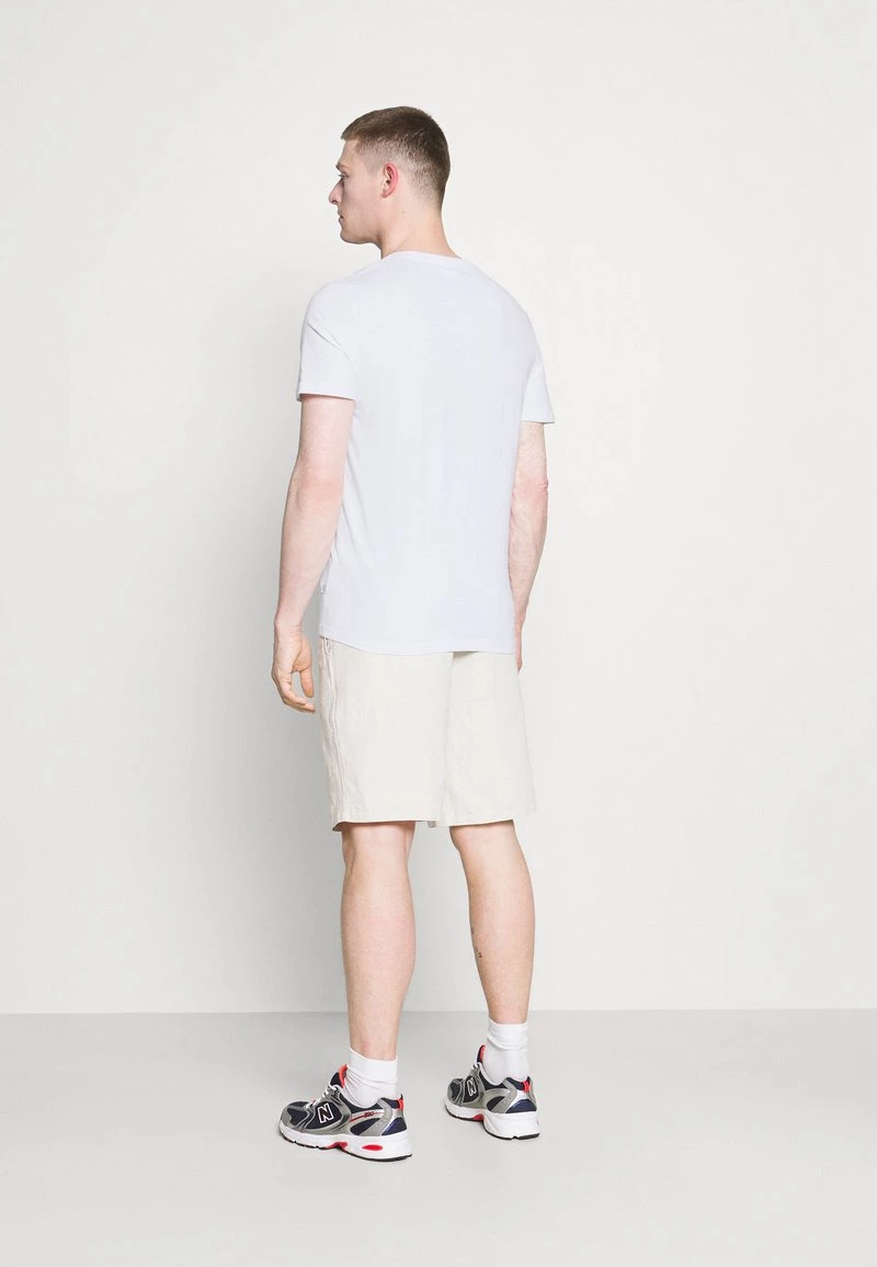 Pier One Hombre Camiseta Básica - White 5 Pier One Hombre Camiseta Básica - White - Imagen 3