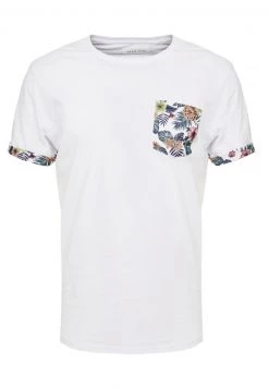 Pier One Hombre Camiseta Estampada - White -Ofertas Pier One Tienda 8244abe932bc44579567b3192f9be0c0