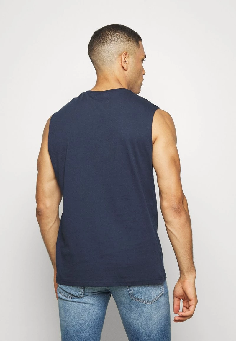 Pier One Hombre EMBRO TANK BLOCK - Top - White 5 Pier One Hombre EMBRO TANK BLOCK - Top - White - Imagen 3