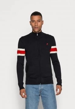 Pier One Chaqueta De Punto - Dark Blue, Hombre