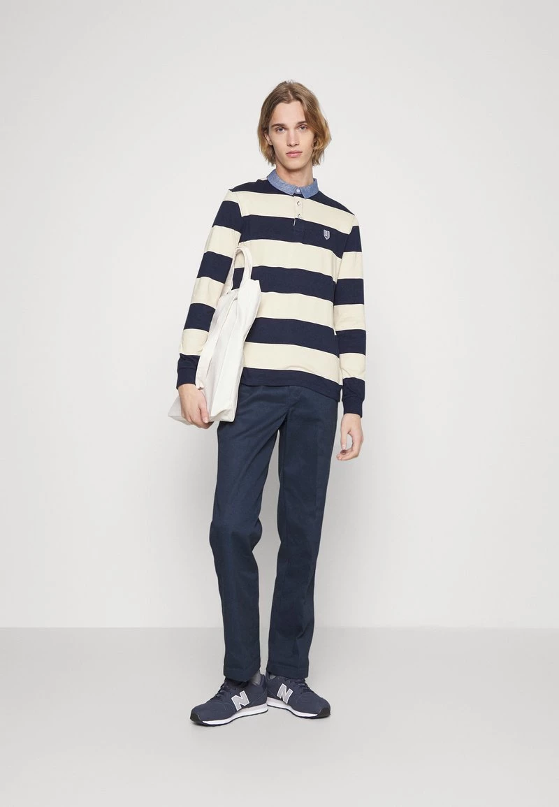 Pier One Polo - Dark Blue/mottled Beige, Hombre 4 Pier One Polo - Dark Blue/mottled Beige, Hombre - Imagen 2