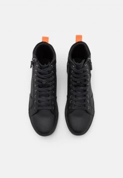 Pier One Hombre Zapatillas Altas - Black -Ofertas Pier One Tienda 8637a2b357234e97836fdcd53c529bcf