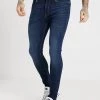 Pier One Hombre Vaqueros Pitillo - Dark-blue Denim