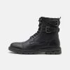 Pier One Hombre Botines Con Cordones - Black