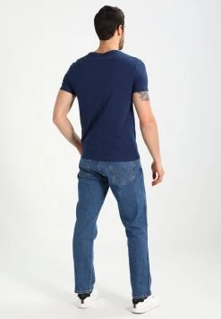 Pier One Hombre Camiseta Estampada - Dark Blue/white -Ofertas Pier One Tienda 88ca6f6b823c4f838c3deec1630895f1