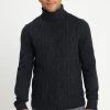 Pier One Hombre Jersey De Punto - Mottled Dark Blue